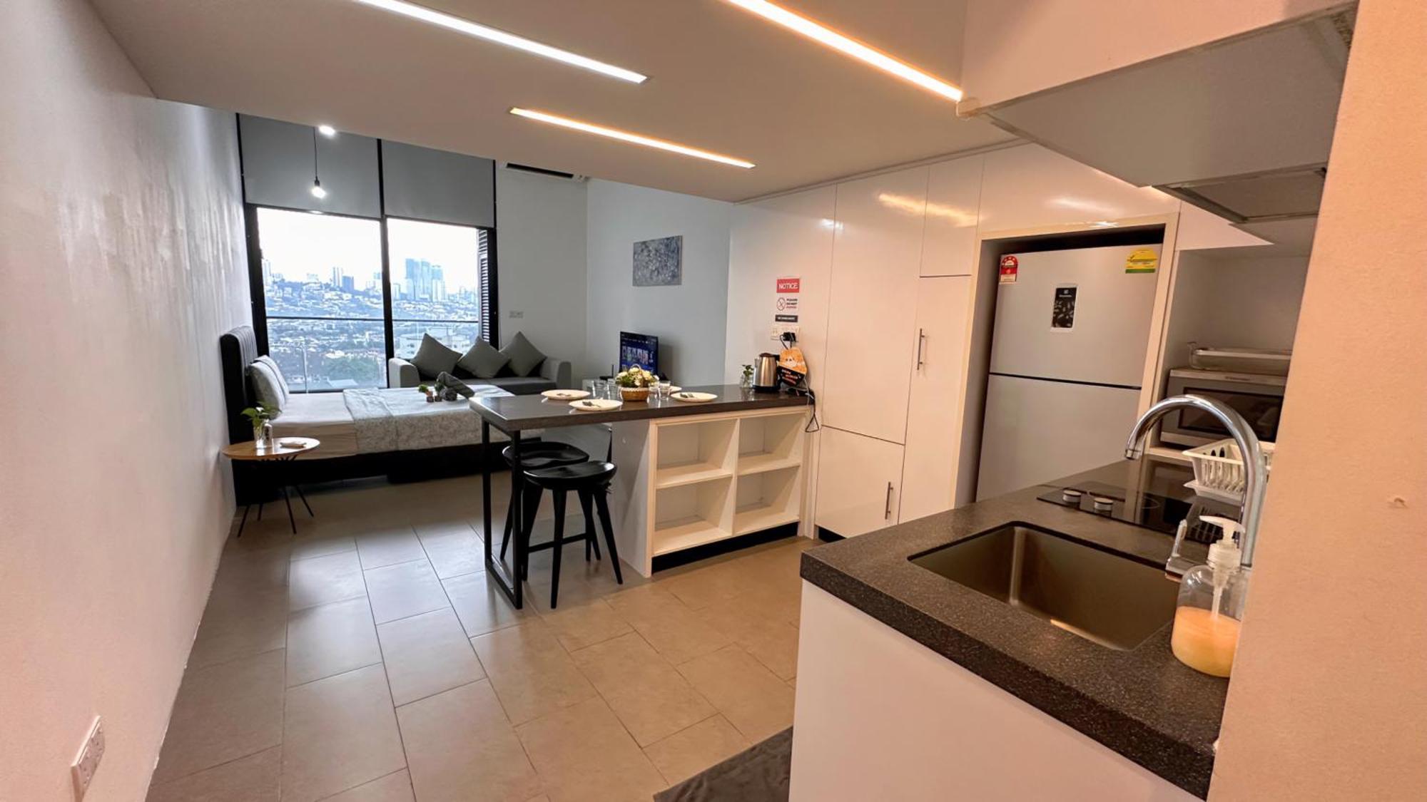 דירות קואלה לומפור Kl Sentral Loft, Est Bangsar #6, Lrt מראה חיצוני תמונה
